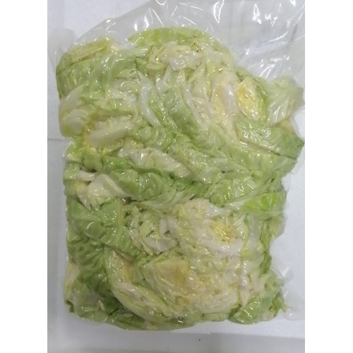 椰菜切條